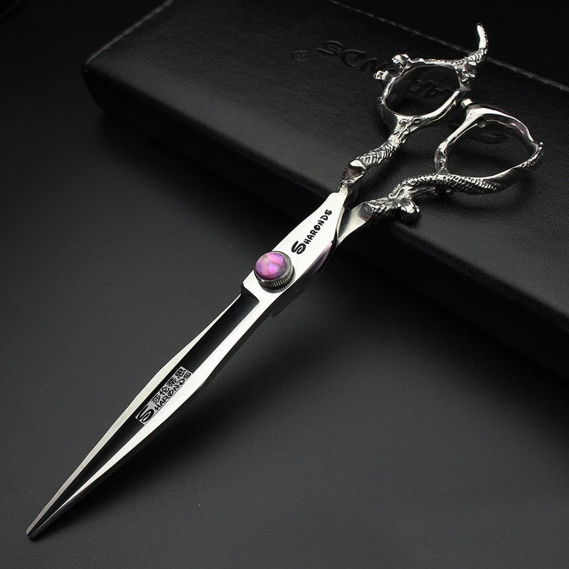 SHARONDS 7" 7.5" 8"9" Professional Hairdressing Scissors Barber Salon Hair Cutting Dragon Shears (Large). (7 inchâ€”A) - Image 2